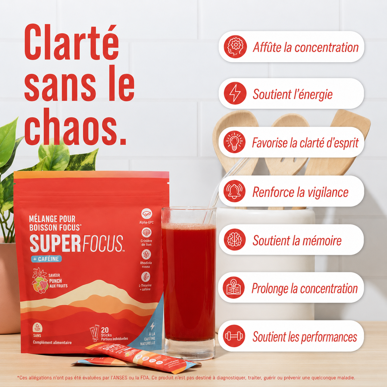 Superfocus — Concentration & Énergie Mentale